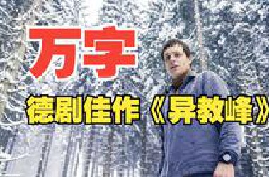 【万字解说】评分8.4，冷门悬疑德剧《异教峰》，邪恶教义+连环杀人+高智商杀手