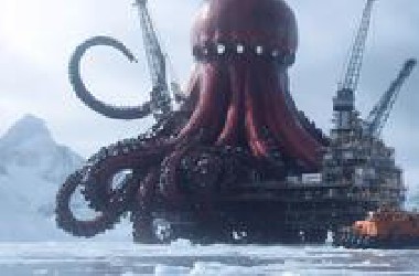 2025最新科幻電影《克拉肯》，極北深海克蘇魯巨妖碾壓核潛艇，巨物恐懼壓迫感十足