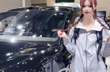 2025重庆车展车模直播录制   洛洛