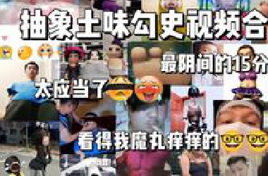 抽象土味勾史视频合集（140），最阴间的15分钟，看完大脑把眼球位置告诉免疫系统了