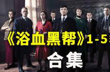 详细解说《浴血黑帮》1-5季！这部高分英剧神作一次看爽！