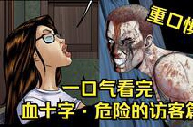 一口气看完【血十字：危险的访客篇】，猥琐哥哥侵犯血十字弟弟，小仙女被疯子拆解。