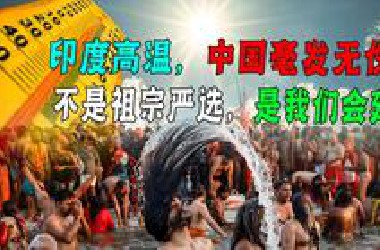 为什么印度高温中国毫发无伤？不是祖宗严选，是我们会改变搞基建！