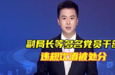 副局长等多名党员干部违规组织、参加聚餐饮酒，被处分