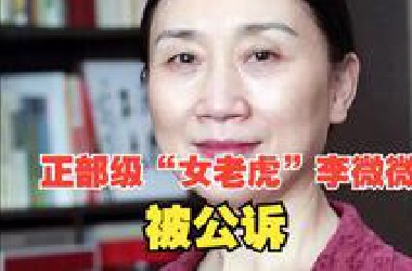 非法收受他人财物，数额特别巨大，正部级“女老虎”李微微被公诉，曾被批大搞“全家腐”