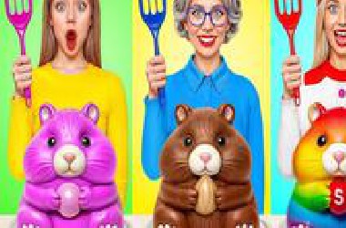 搞笑外国人：我vs**，仓鼠造型美食挑战，谁的创意更吸引？