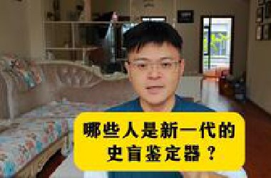 哪些人是新一代的史盲鉴定器？
