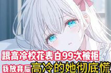 【一口气看完】跟高冷校花表白99次被拒，我放弃后高冷的她彻底慌了