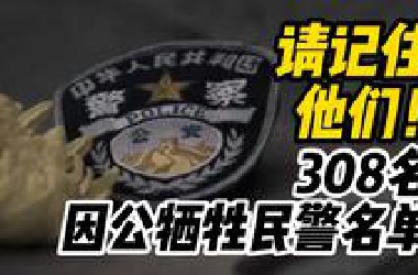 请记住他们！308名因公牺牲民警名单公布，清明将至，致敬英雄