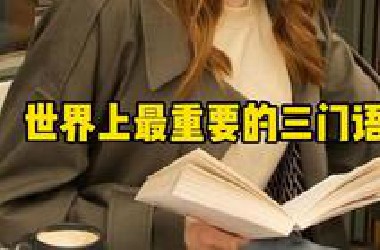 掌握这三门语言，真就”走遍天下都不怕“了