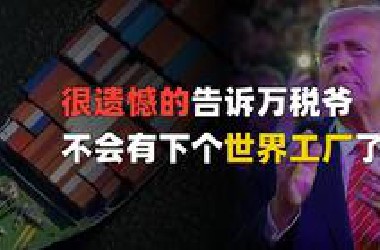 “征关之治”启示录——中国之后，再无下个世界工厂