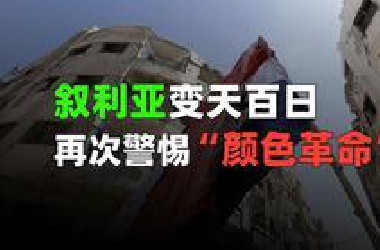 叙利亚变天百日，再次警惕“颜色革命”