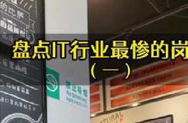 IT行业最惨的几个岗位。。。
