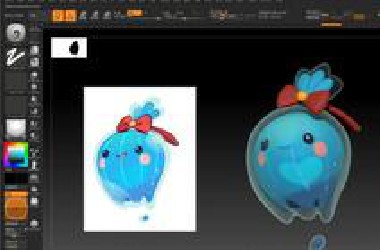 【z*rush新手教程】43分钟就可以学会的“水母”小案例。z*rush入门教程。