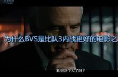 【中文熟肉】为什么*VS是比队3内战更好的电影之背景篇