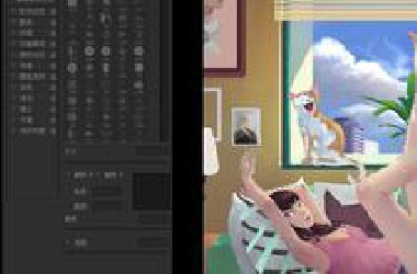 【板绘上色】少女的X部以及腿部绘画-上色的步骤与方法3
