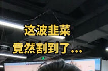 这波韭菜竟然被我割到了