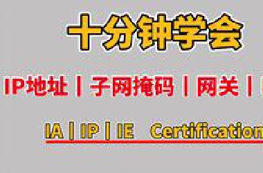 十分钟带你全方位了解：什么是IP地址、子网掩码、网关、DNS，小白也能轻松学会！