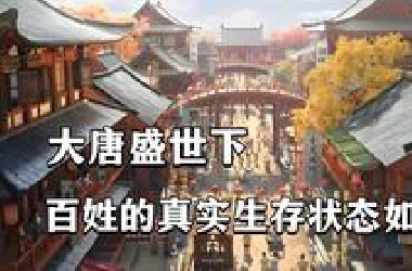 大唐盛世下，百姓的真实生存状态如何？
