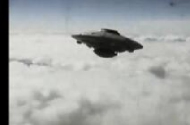 飞机上看到的UFO