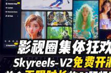 SkyReels V2全球首个支持无限时长连续生成的AI电影模型！