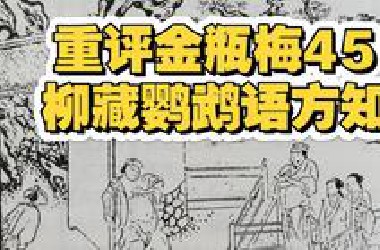 重评金瓶梅45：柳藏鹦鹉语方知