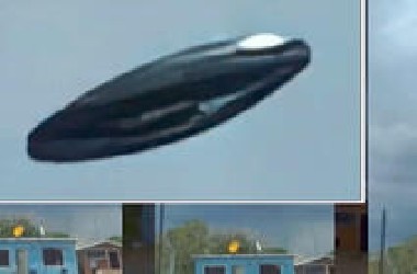 2022.8.17墨西哥上空拍摄到高清版UFO照片
