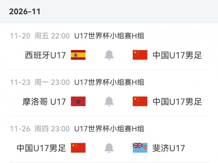 备战U17世界杯!U17国足名单:帅惟浩、邝兆镭、万项、赵松源入选 备战U17世界杯!U17国足名单:帅惟浩、邝兆镭、万项、赵松源入选